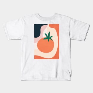 Abstract Retro Tomato Kids T-Shirt